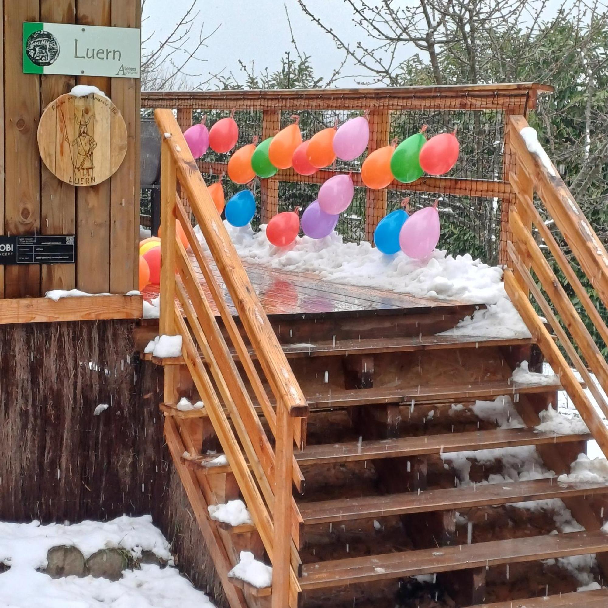 Lodges Arverne Vic-le-Comte Esterno foto